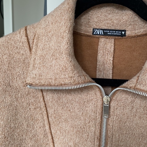 Zara Half Zip Sweater, XS - Picture 2 of 4